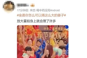 金晨春晚扔吉祥物引热议，发文道歉