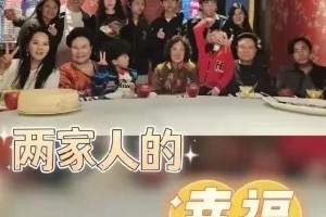 伊能静秦昊全家14口清明团聚，秦昊宠妻全家获赞